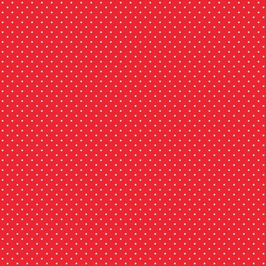 Picnic Florals - Dots Red C14615-RED