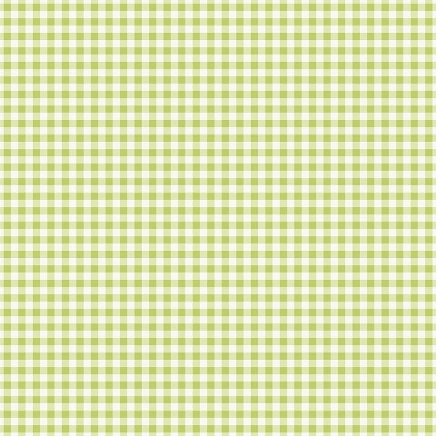 Picnic Florals - Gingham Green C14614-GREEN