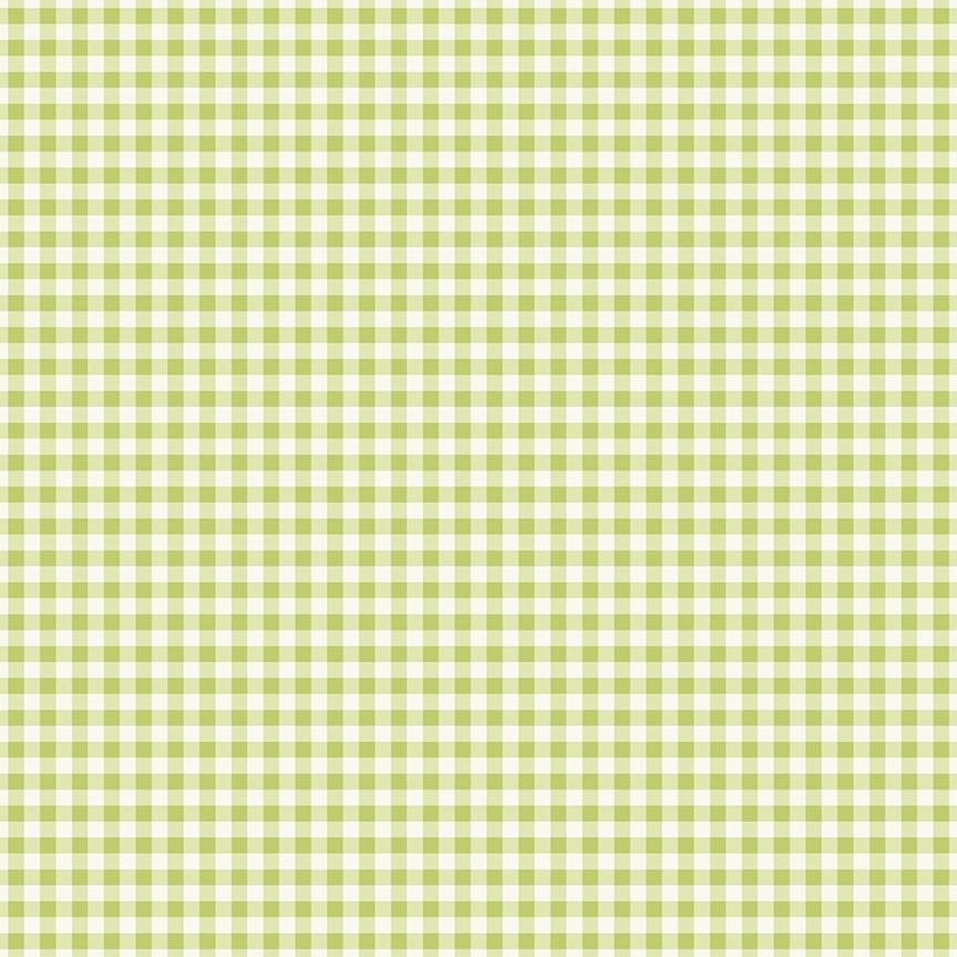 Picnic Florals - Gingham Green C14614-GREEN