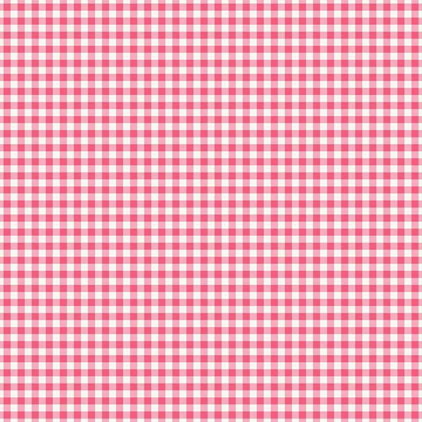 Picnic Florals - Gingham Pink C14614-PINK