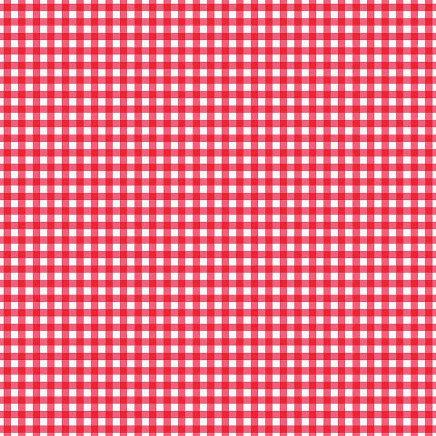Picnic Florals - Gingham Red C14614-RED
