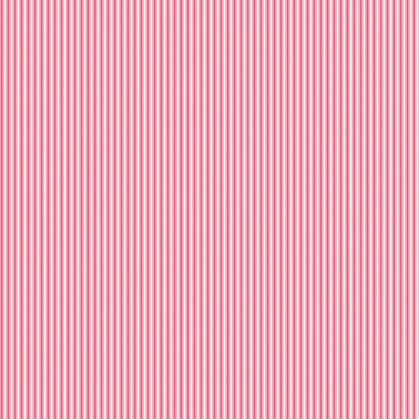 Picnic Florals - Stripes Pink C14616-PINK