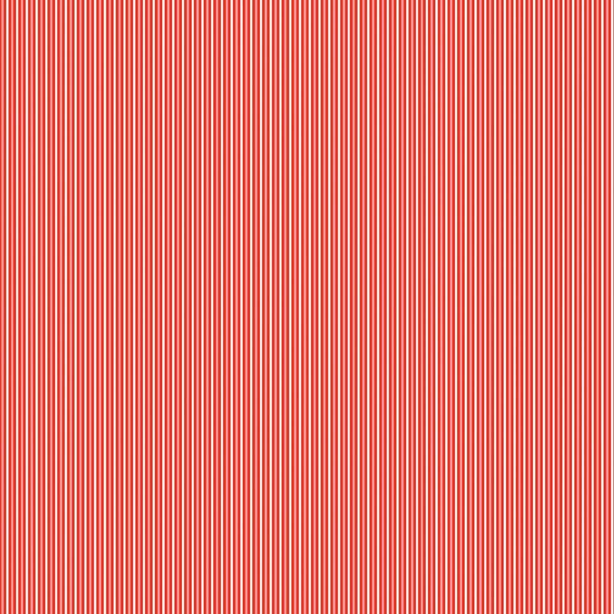 Picnic Florals - Stripes Red C14616-RED