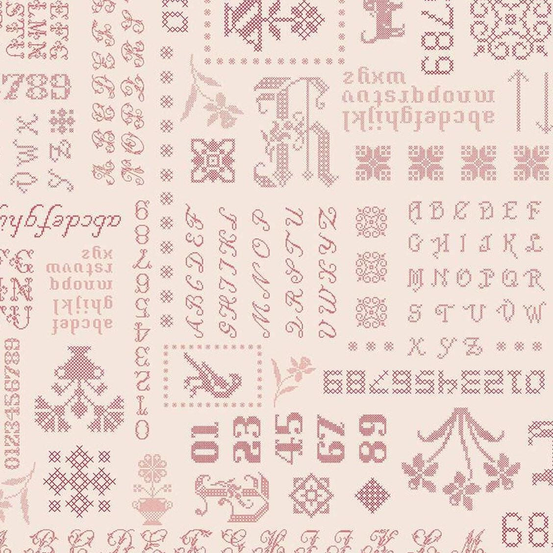 Piece & Plenty - Sampler Red C15872-RED