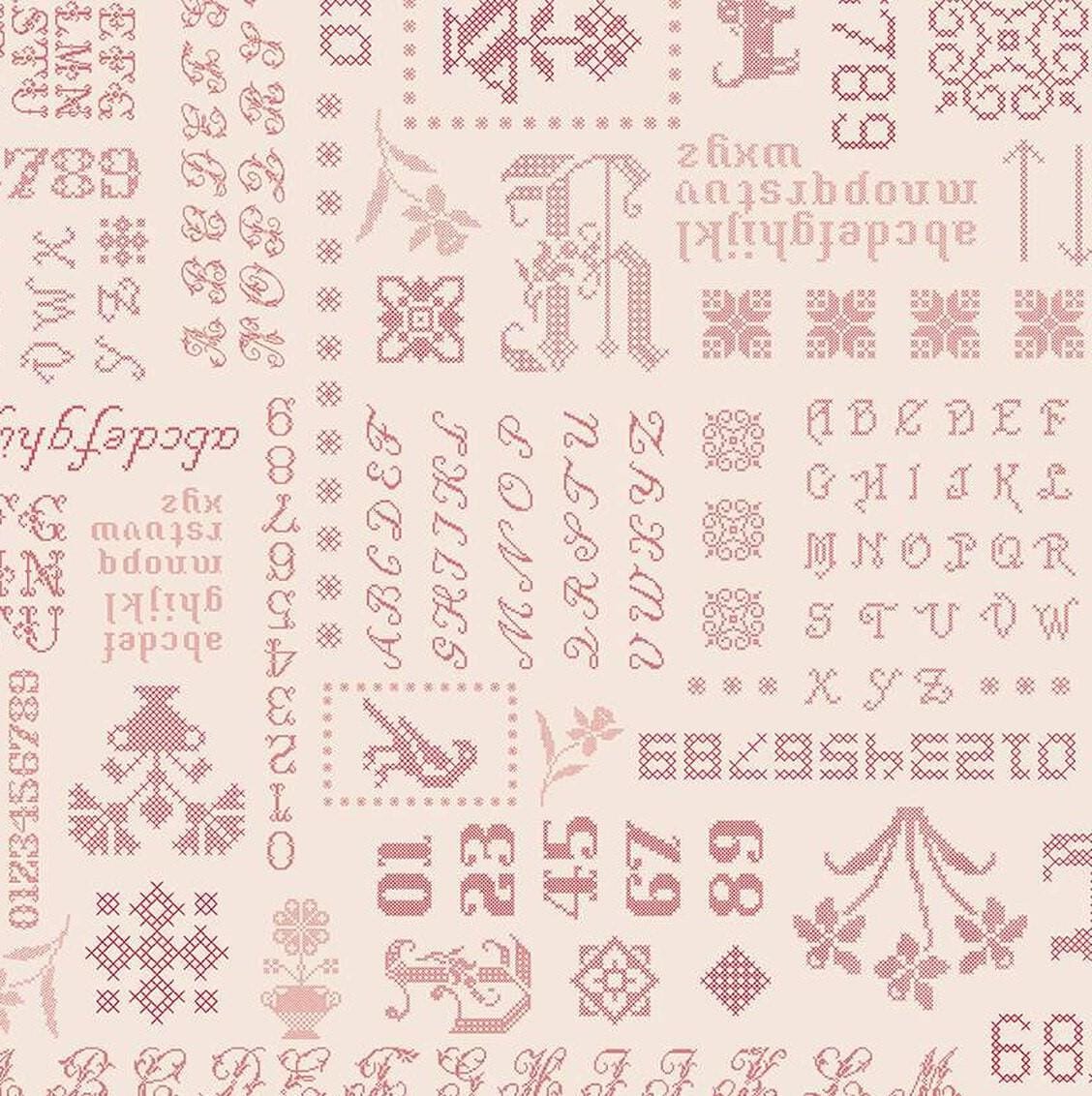 Piece & Plenty - Sampler Red C15872-RED