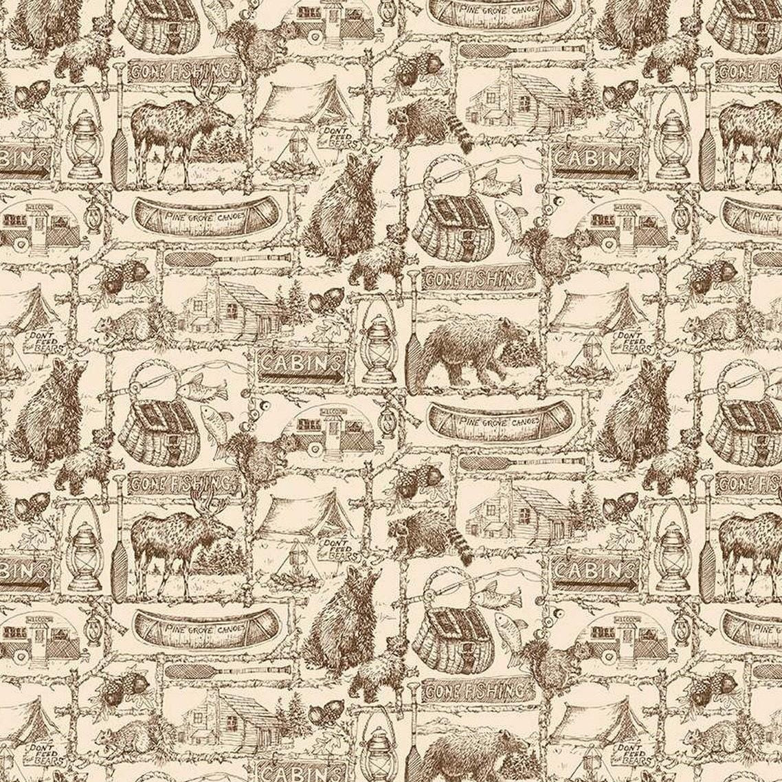 Pine Grove - Outlines Putty C15934-PUTTY