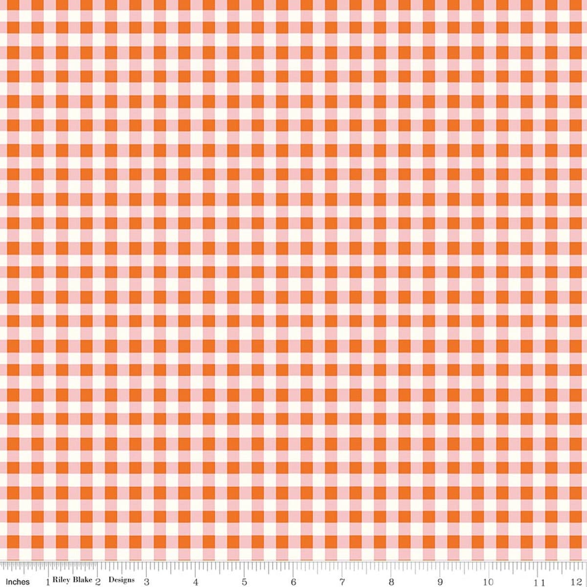 Plaid Orange - Cotton Nook C17976-ORANGE