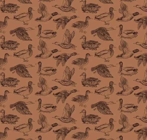 Plaid-Venture Club - Ducks Nutmeg C17040-NUTMEG
