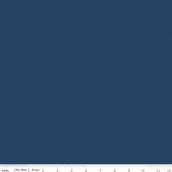 POParazzi Cotton Fabric - Navy (Riley Blake) C805-NAVY