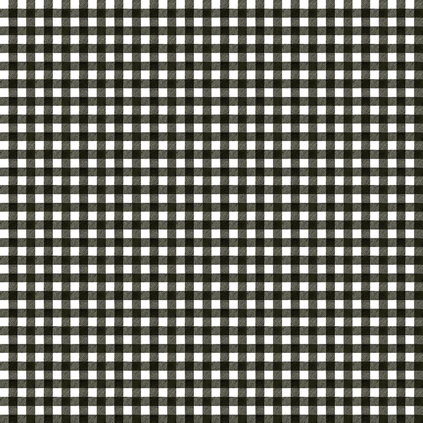 Pumpkin Patch - Gingham Black C14574-BLACK