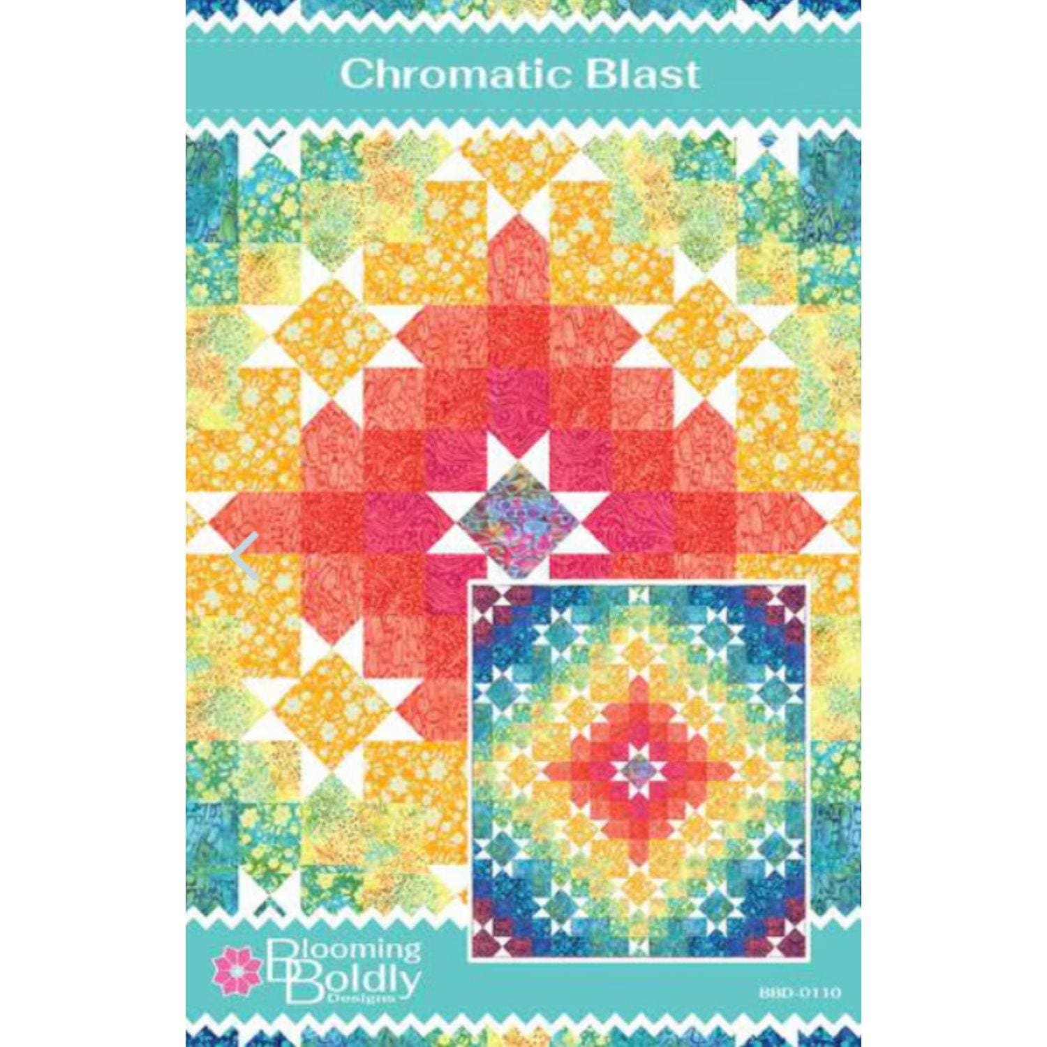 Quilt Pattern - Chromatic Blast P006-CHROMATIC