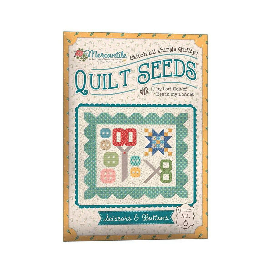 Quilt Seeds - Scissors & Buttons ST-34023