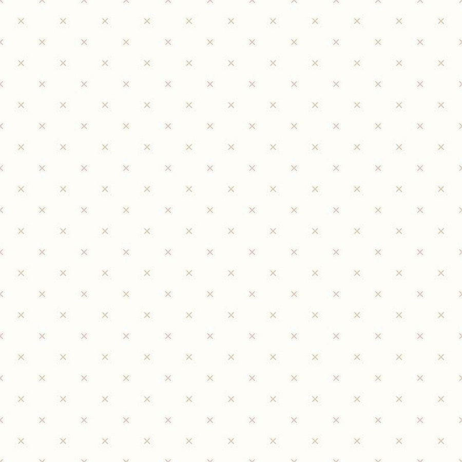 Riley Blake - Bee Backgrounds - Cross Stitch Brown C6381-BROWN