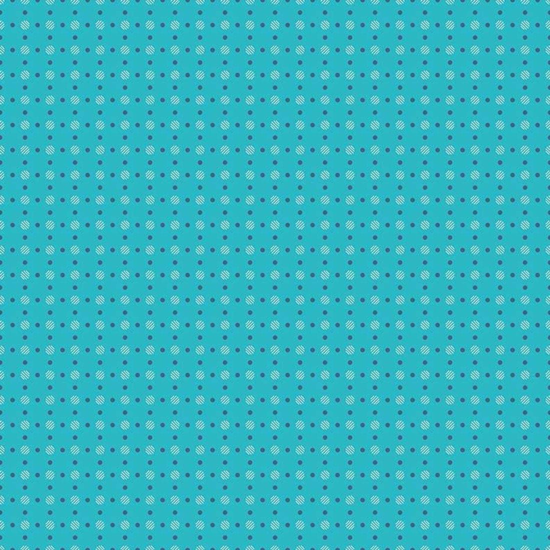 Riley Blake - Lori Holt Bee Basics - Polka Dot Turquoise RBC6405-TURQ