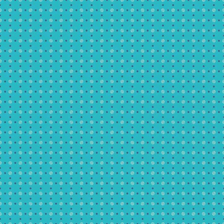 Riley Blake - Lori Holt Bee Basics - Polka Dot Turquoise RBC6405-TURQ