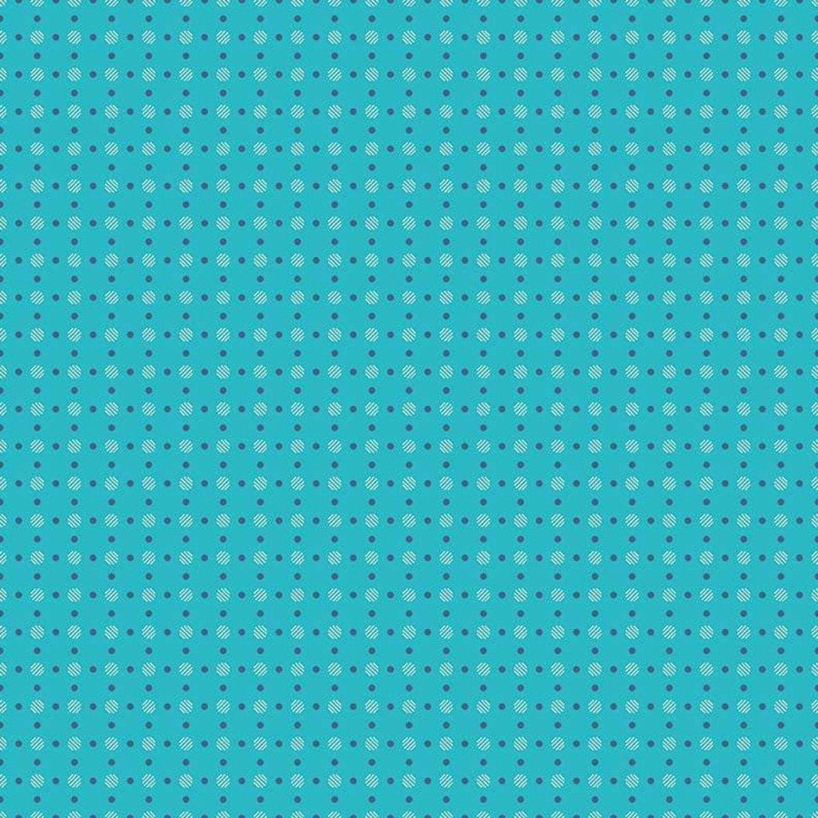 Riley Blake - Lori Holt Bee Basics - Polka Dot Turquoise RBC6405-TURQ