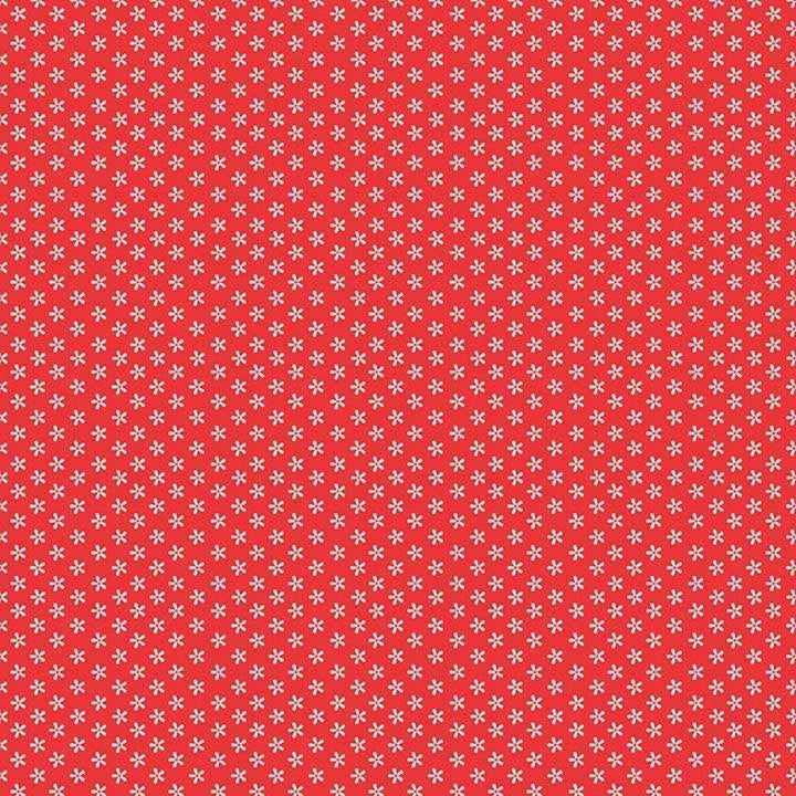 Riley Blake - Lori Holt Bee Basics - Tiny Daisy Red RBC6403-RED