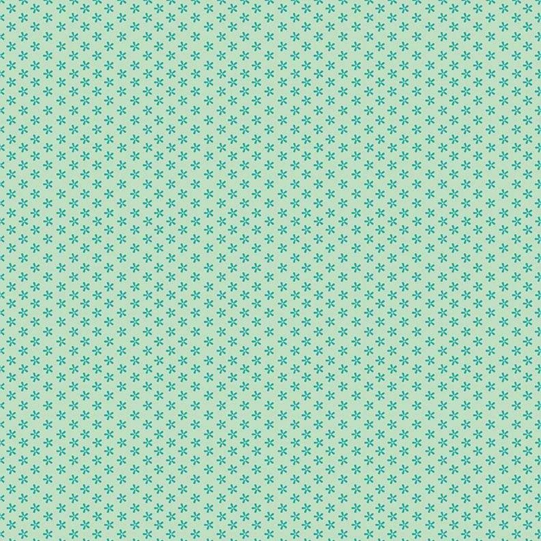 Riley Blake - Lori Holt Bee Basics - Tiny Daisy Teal RBC6403-TEAL