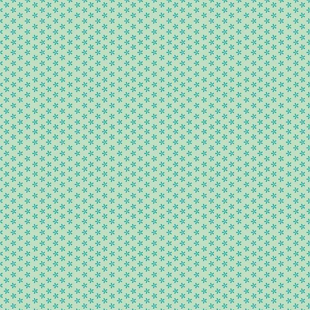 Riley Blake - Lori Holt Bee Basics - Tiny Daisy Teal RBC6403-TEAL