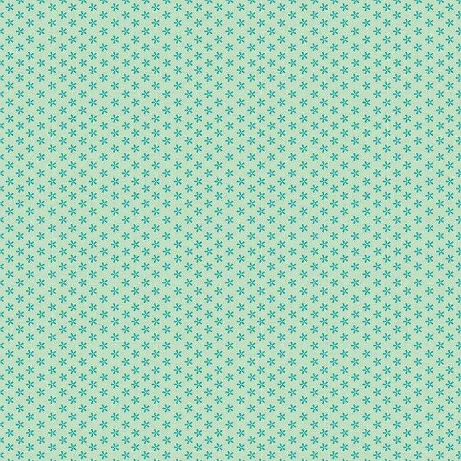 Riley Blake - Lori Holt Bee Basics - Tiny Daisy Teal RBC6403-TEAL