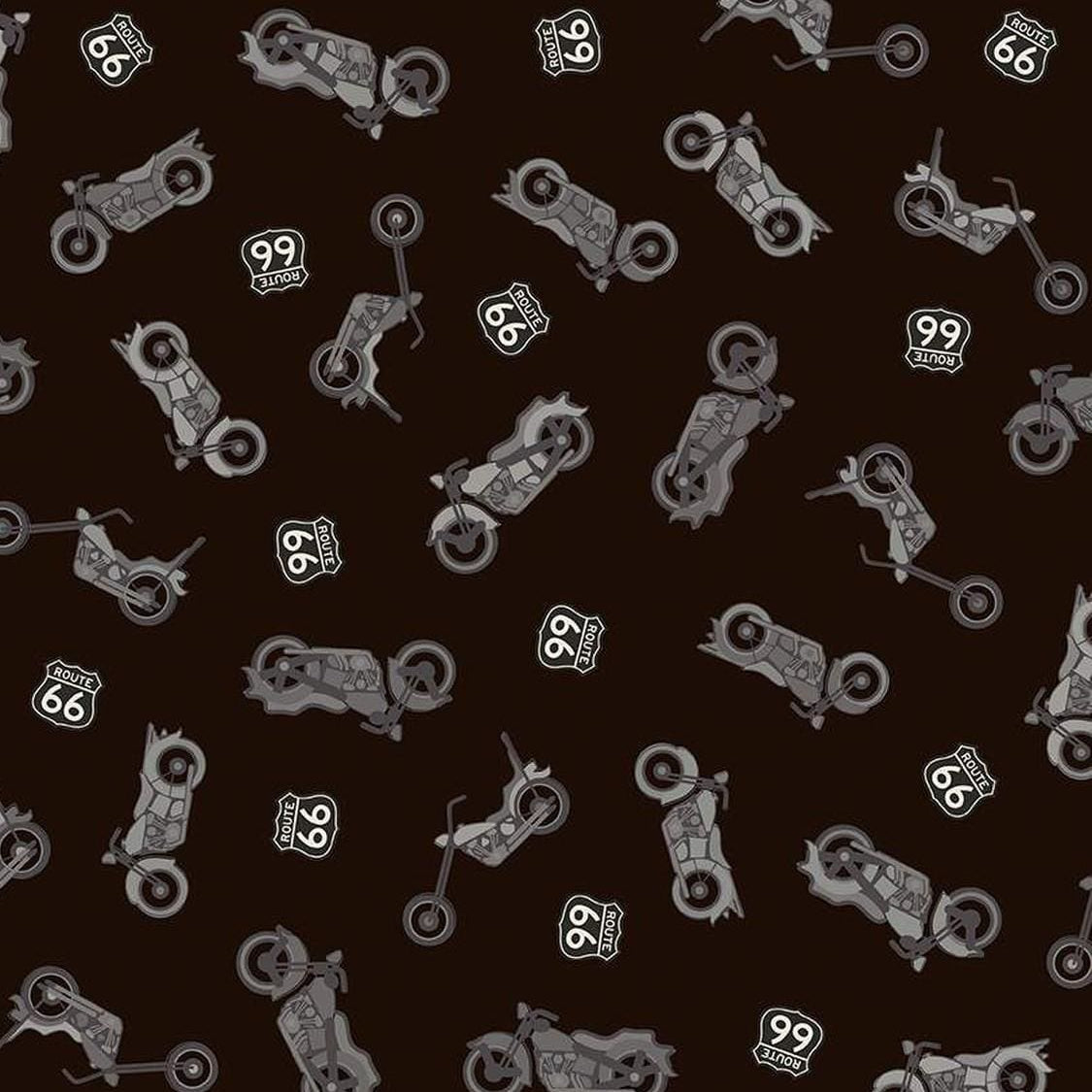 Route 66 - Bikes Black C15011-BLACK