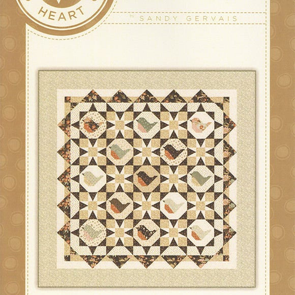 Sandy Gervais Morning Song Quilt Pattern (Pieces from My Heart) P157-MORNINGSONG