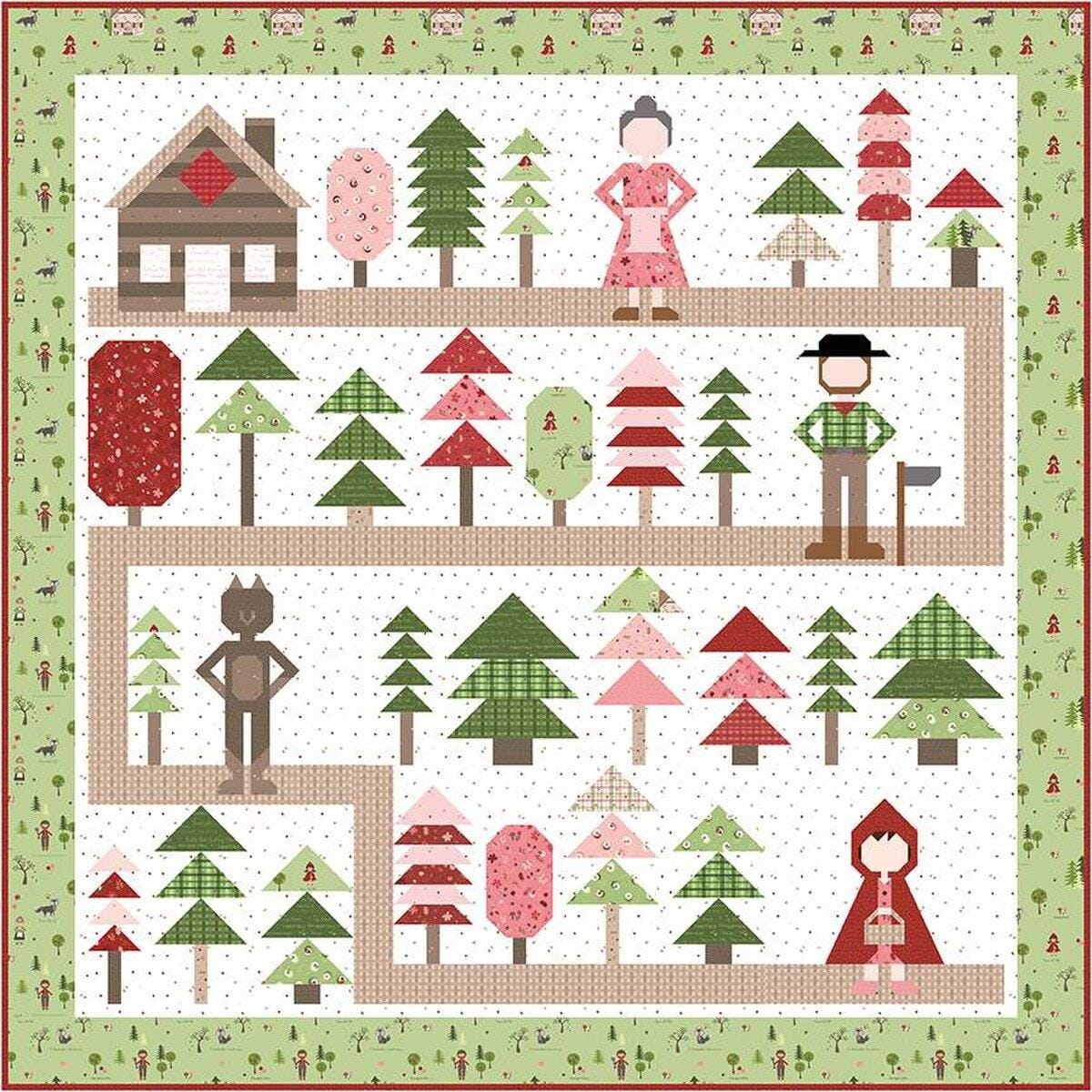 Sew A Story - Through the Woods Sew A Story Booklet P120-WOODS
