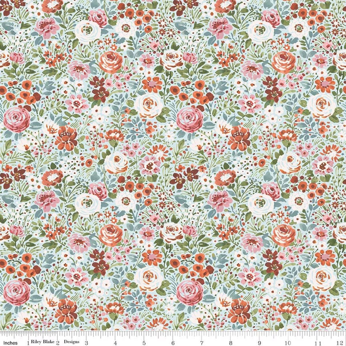 Sketch Book - Flower Garden Blue CD17522-BLUE