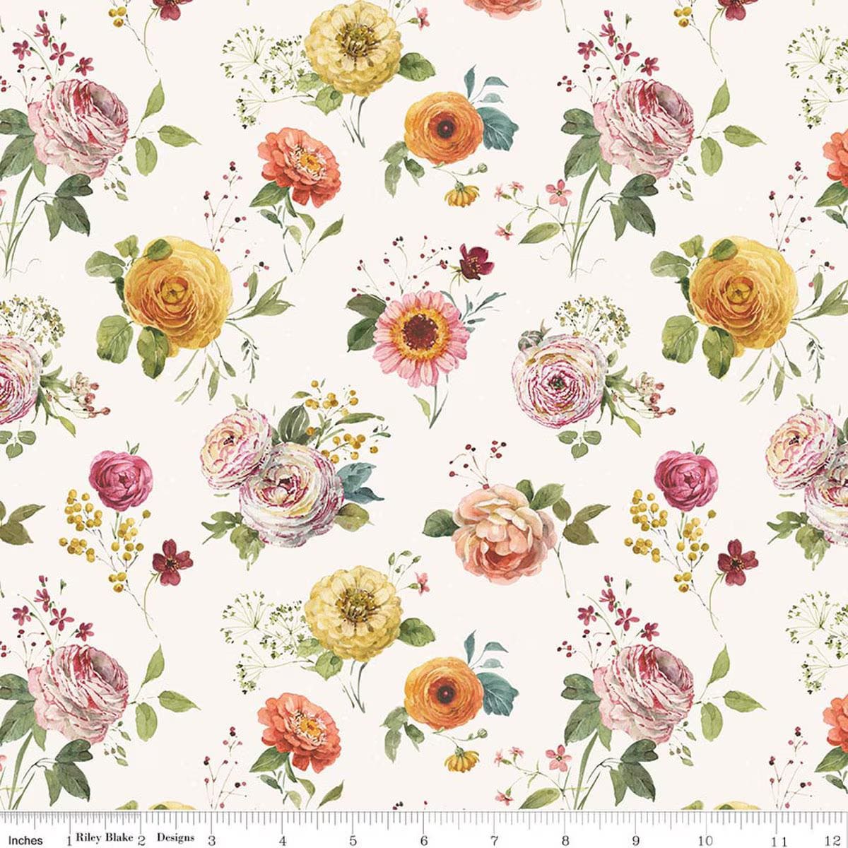 Sketch Book - Stems Cream CD17521-CREAM