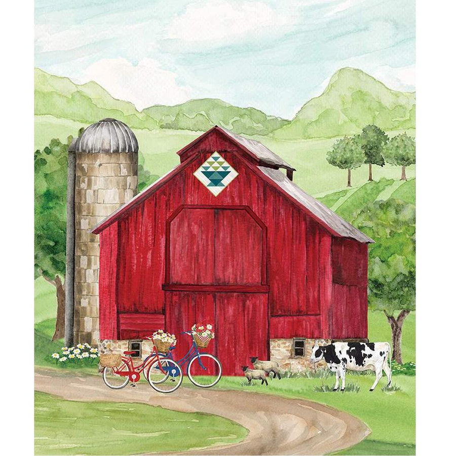 Spring Barn Quilts - Panel PD14335-PANEL