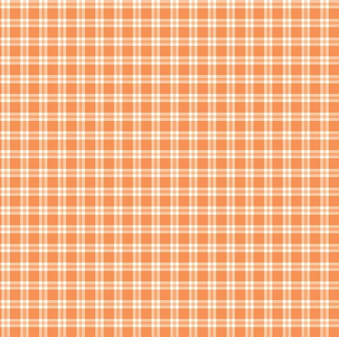 Spring's in Town - Plaid Orange C14212-ORANGE
