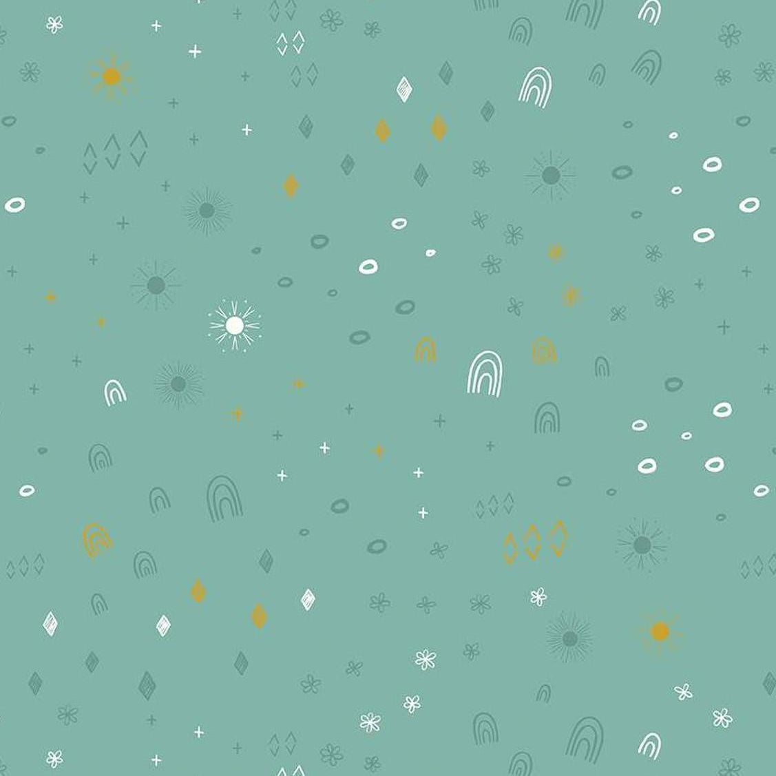 Stay Wild - Boho Things Teal Sparkle SC15215-TEAL