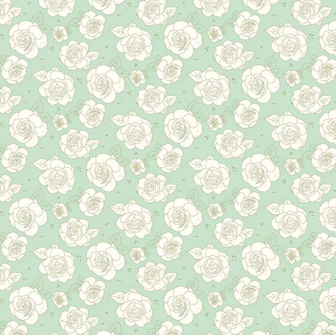 Sunsetridge - Roses Salmon C15731-MINT