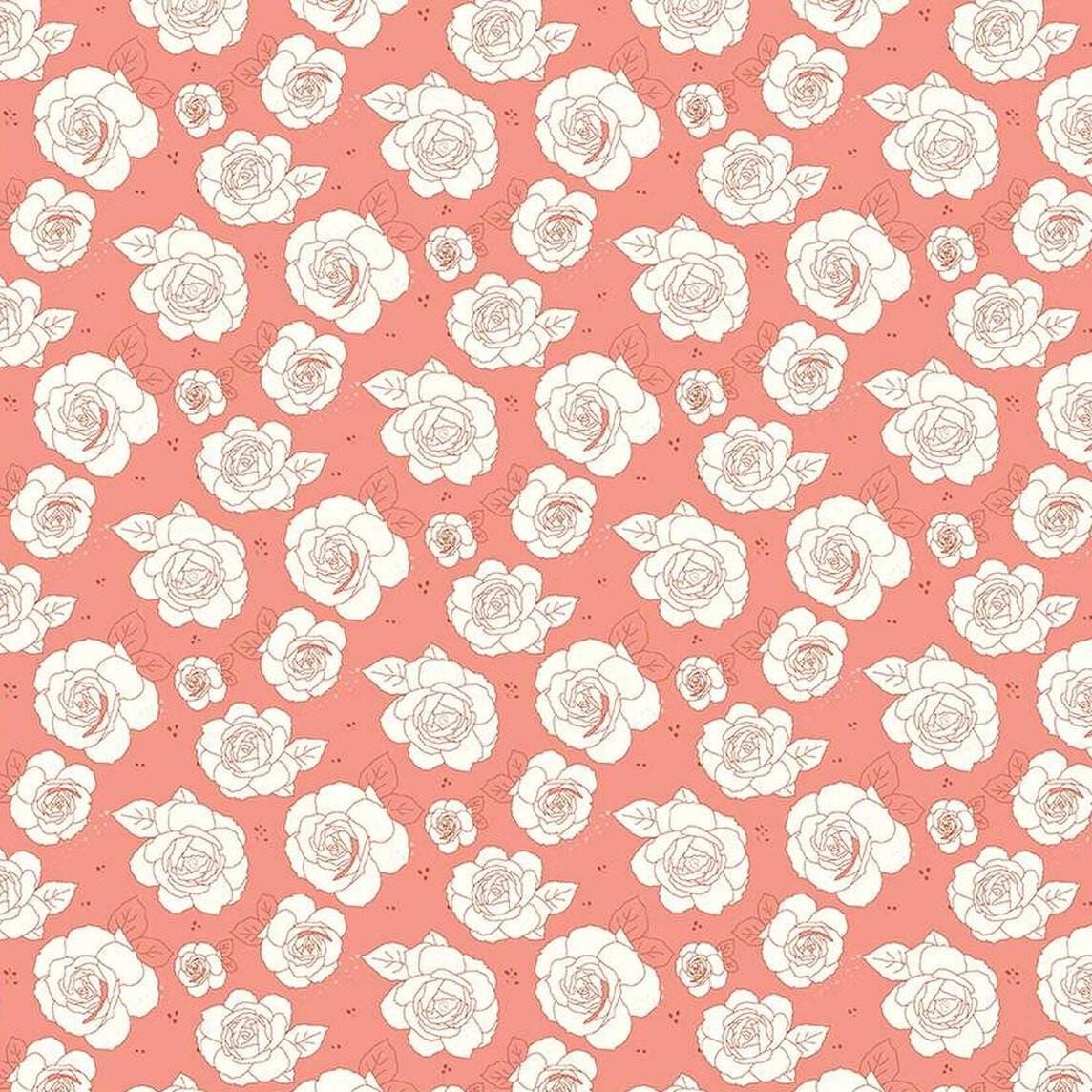 Sunsetridge - Roses Salmon C15731-SALMON