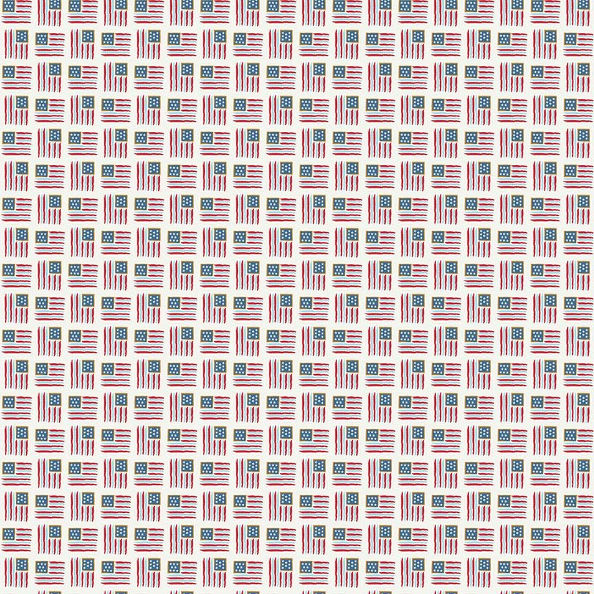 Sweet Freedom - Flags Sand Dollar Sparkle SC14416-SAND