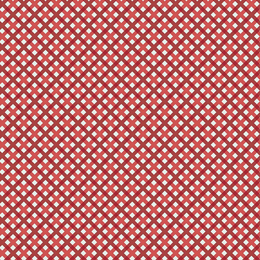 Sweet Freedom - Gingham Picnic Red C14417-RED