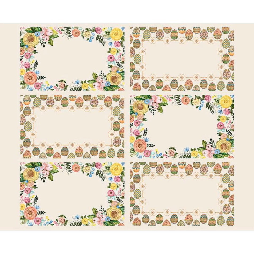 Sweet Spring - Easter Egg Placemat Panel PD15805-PANEL