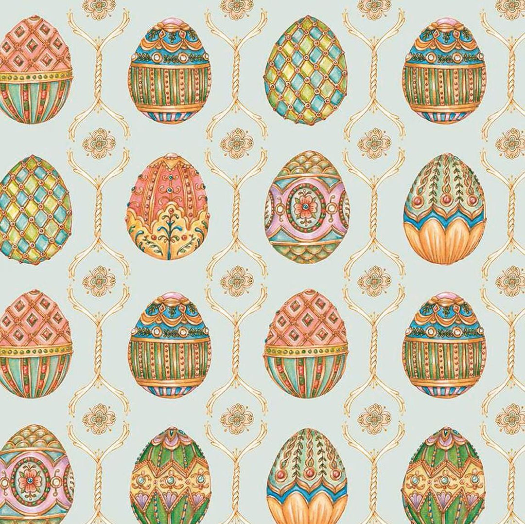 Sweet Spring - Easter Eggs Seafoam CD15801-SEAFOAM