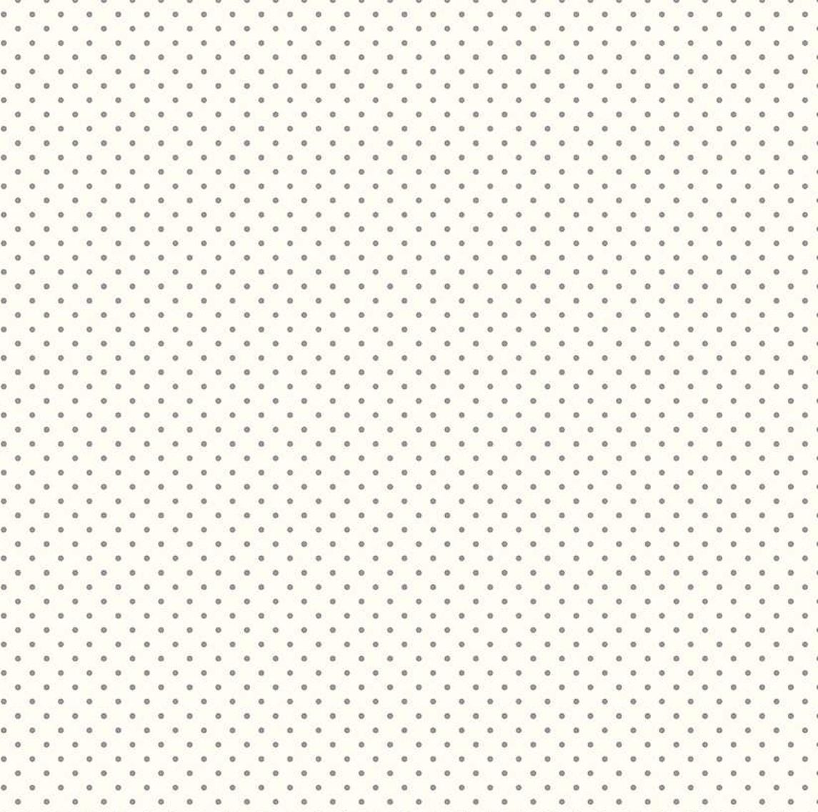 Swiss Dot - Le Creme Gray C600-40GRAY