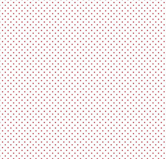 Swiss Dot - On White Red C660-80RED