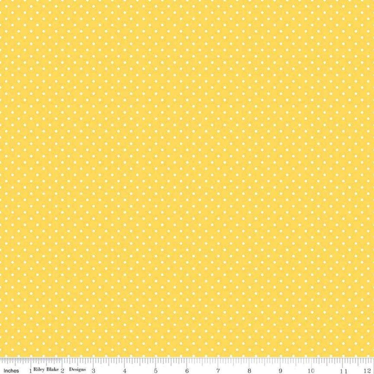 Swiss Dot - Yellow C670-50-YELLOW