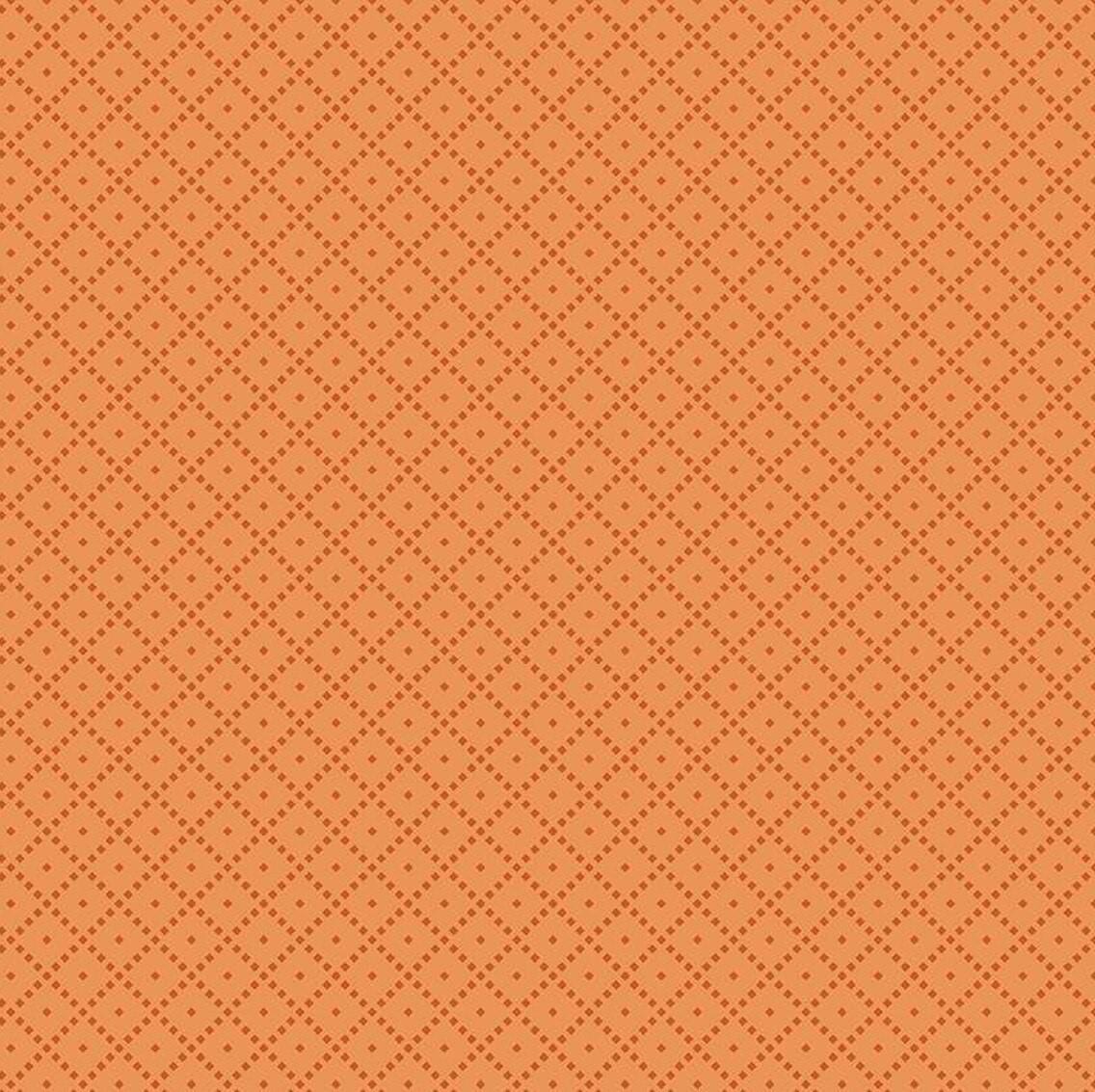 The Awe of Autumn - Grid Creamsicle C16197-CREAMSICLE