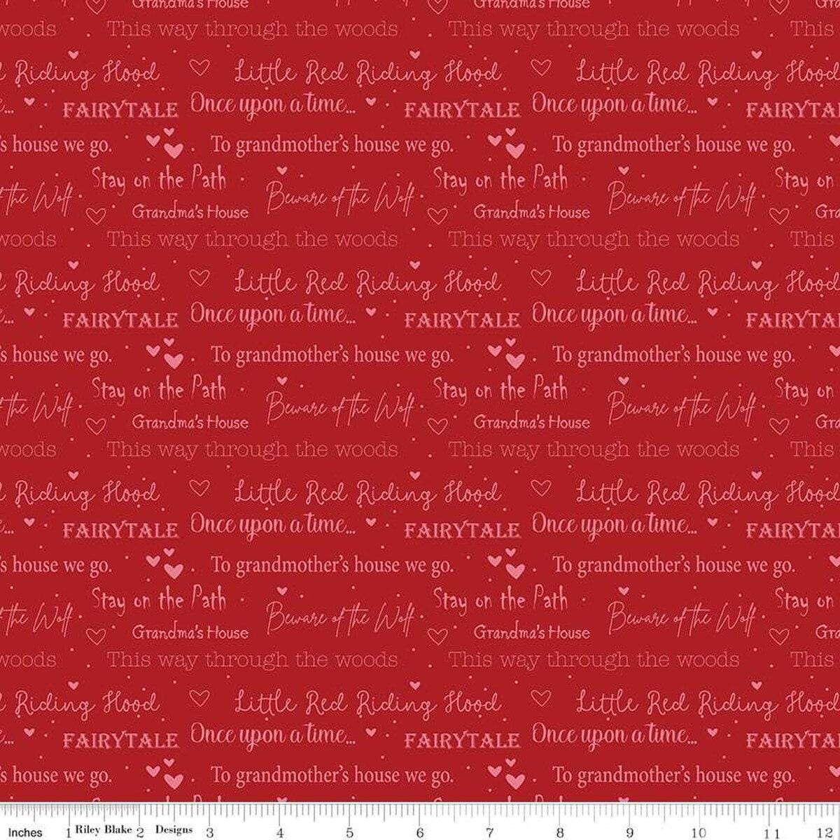 To Grandmother's House - Little Red Storybook Berry C14375-BERRY