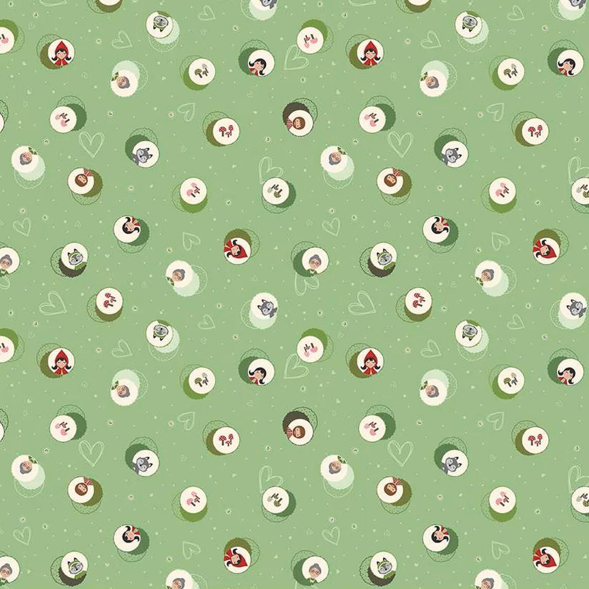 To Grandmother's House - Story Character Cameo Green C14372-GREEN