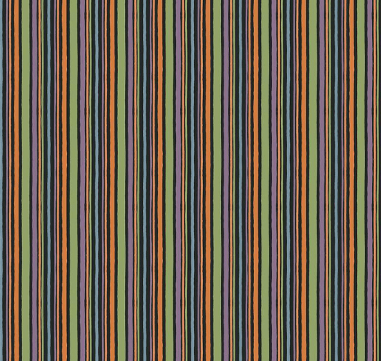 Trick or Treat - Stripes Black C15965-BLACK