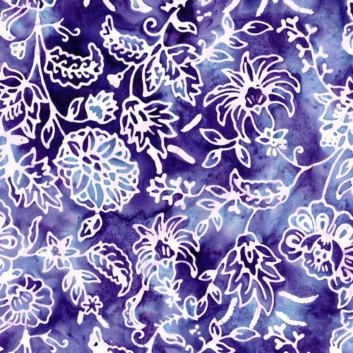 Victorian Gardens - Floral Dusty Periwinkle BT23100-177