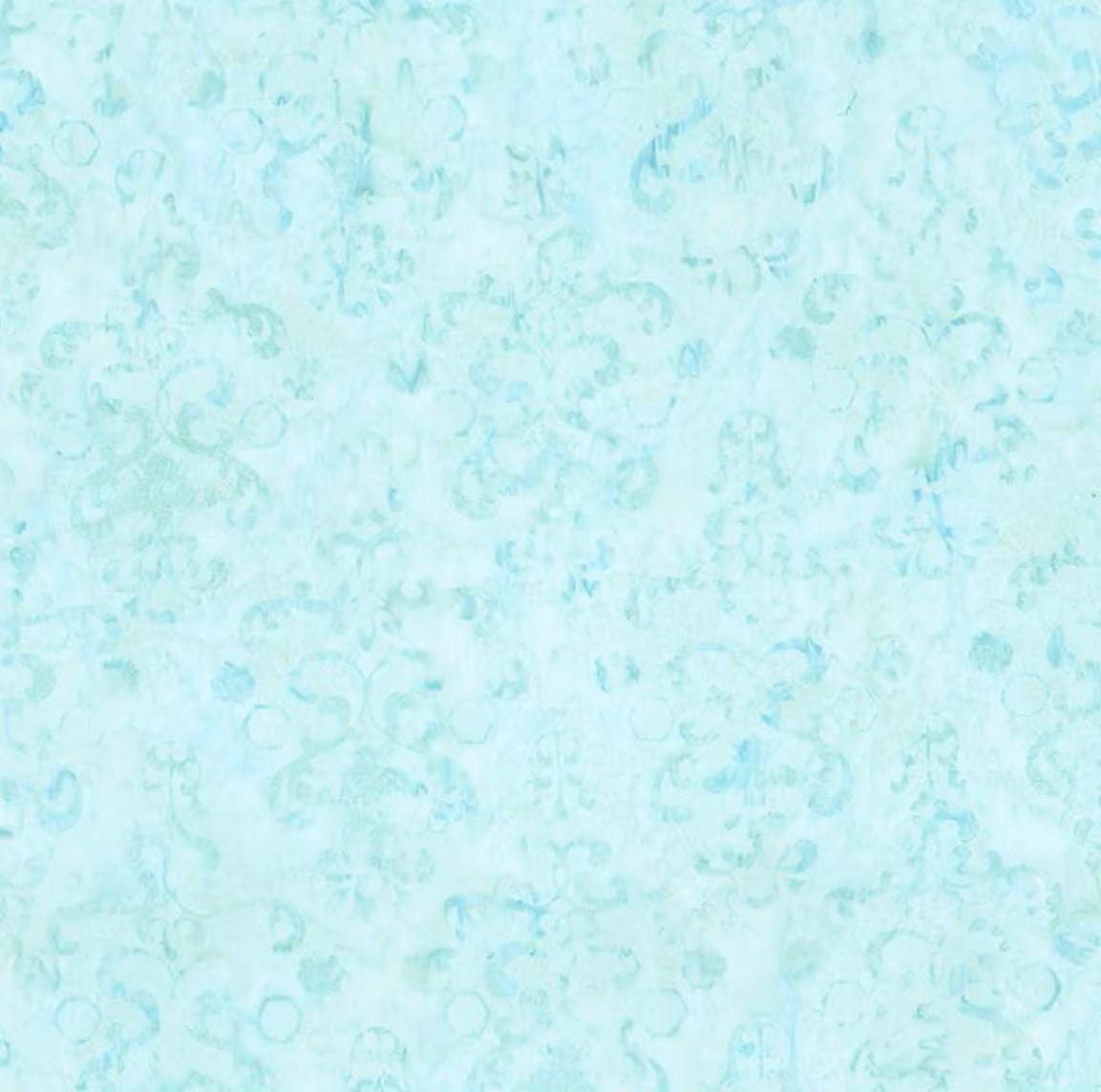 Watercolor Daisies - Adriatic Mist BT23241-271