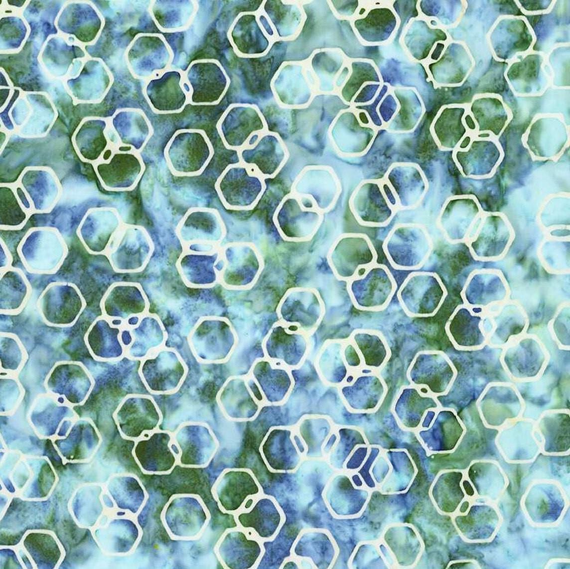 Watercolor Daisies - Denim Bijou BT23243-305