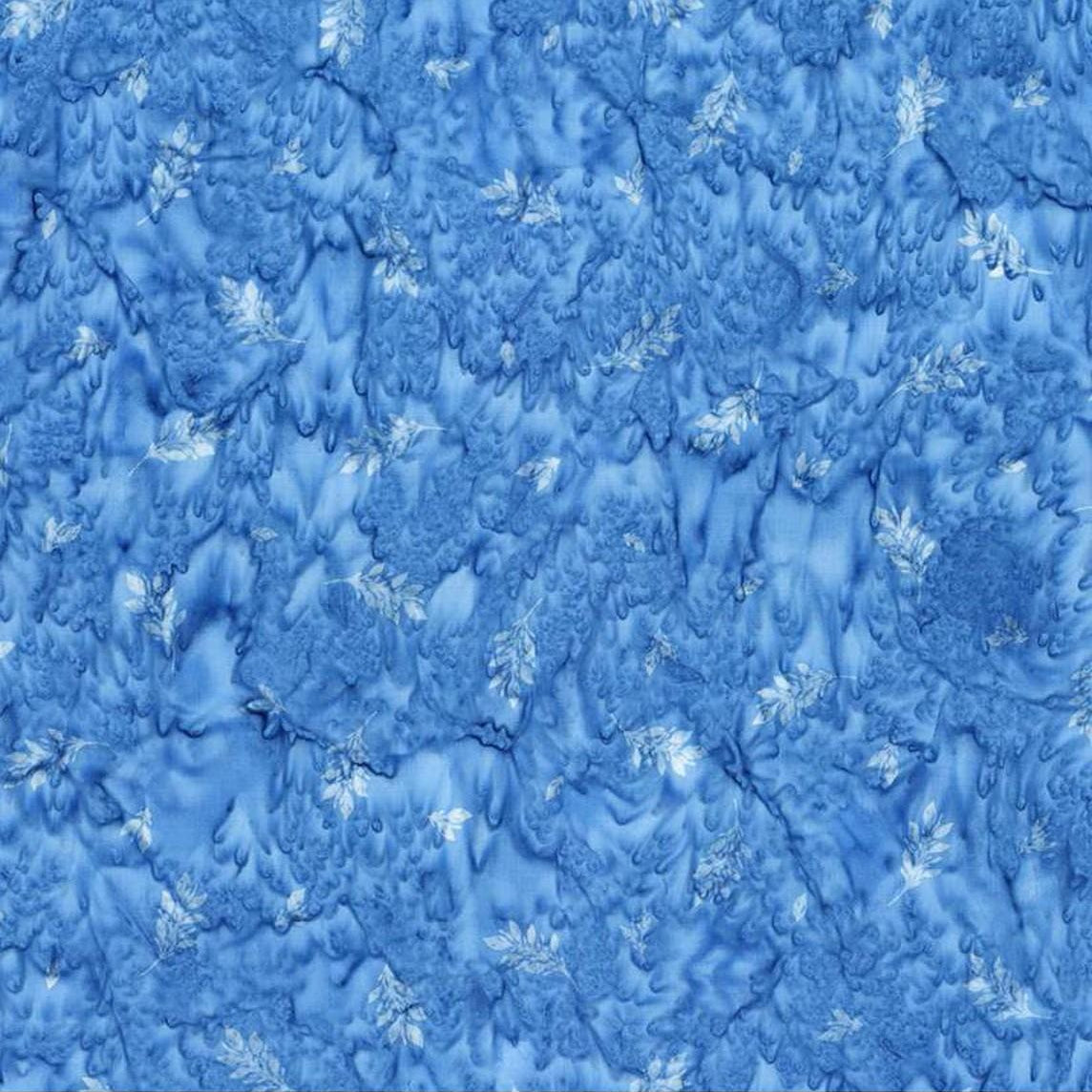 Watercolor Daisies - Ocean Blue BT23244-294