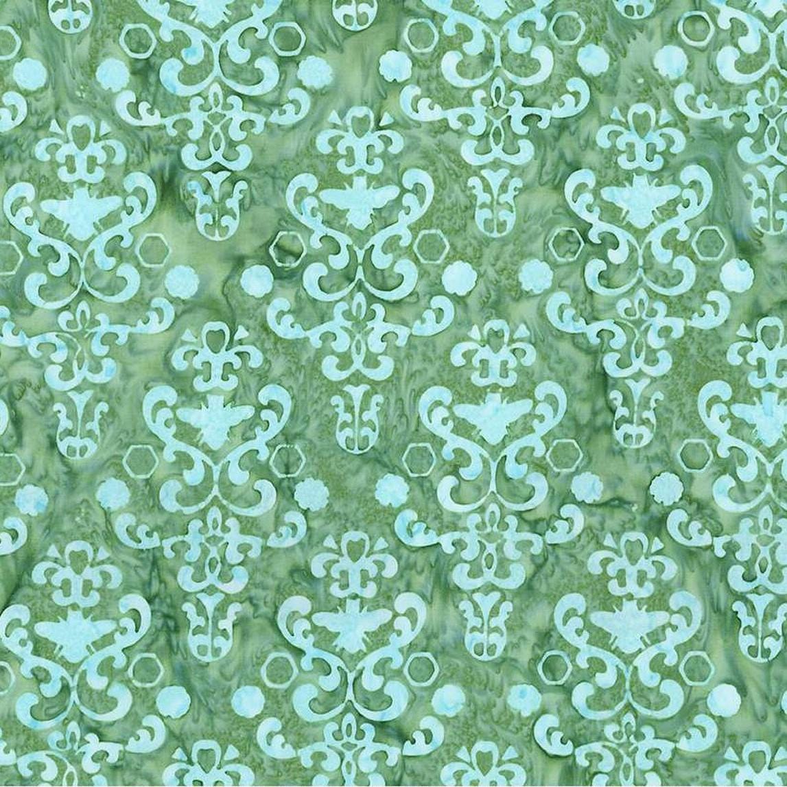 Watercolor Daisies - Winter Mint BT23241-280